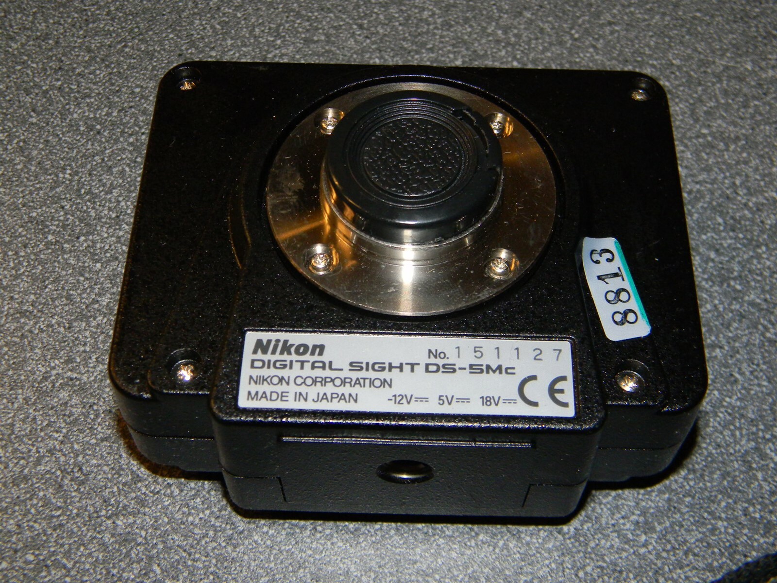 Nikon Digital Sight DS-5Mc Color Cooled Camera Head Tested
