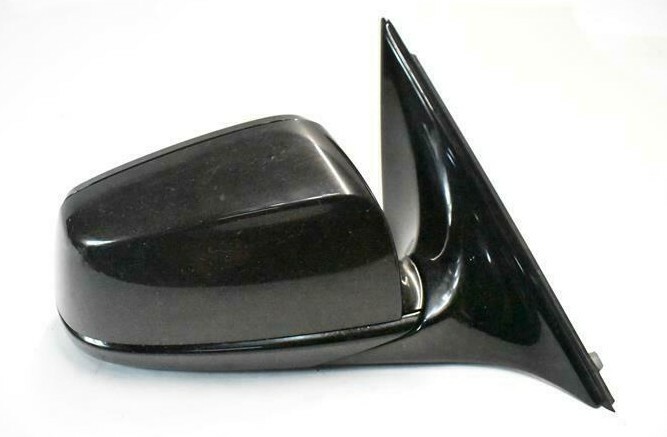 2010-2012 BMW 750i Right Door Mirror Power Black OEM