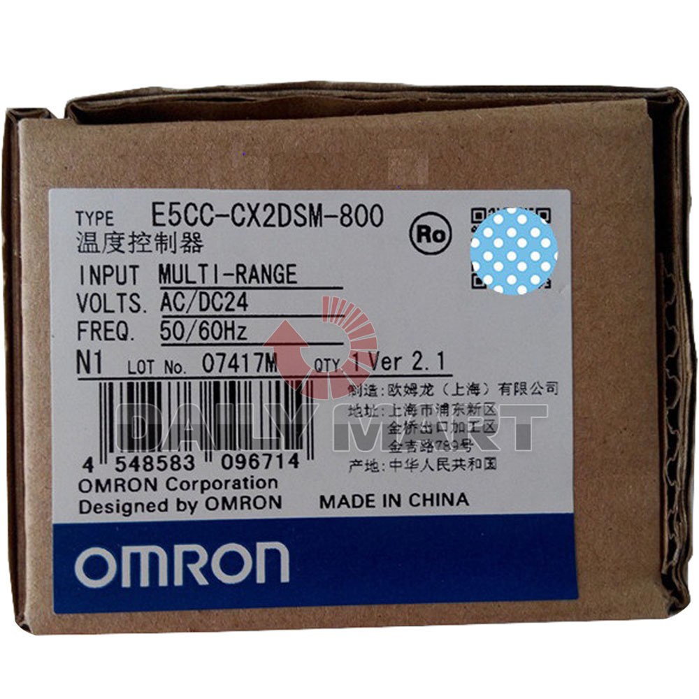 Brand New In Box Omron E5CC-CX2DSM-800 Temperature Controller