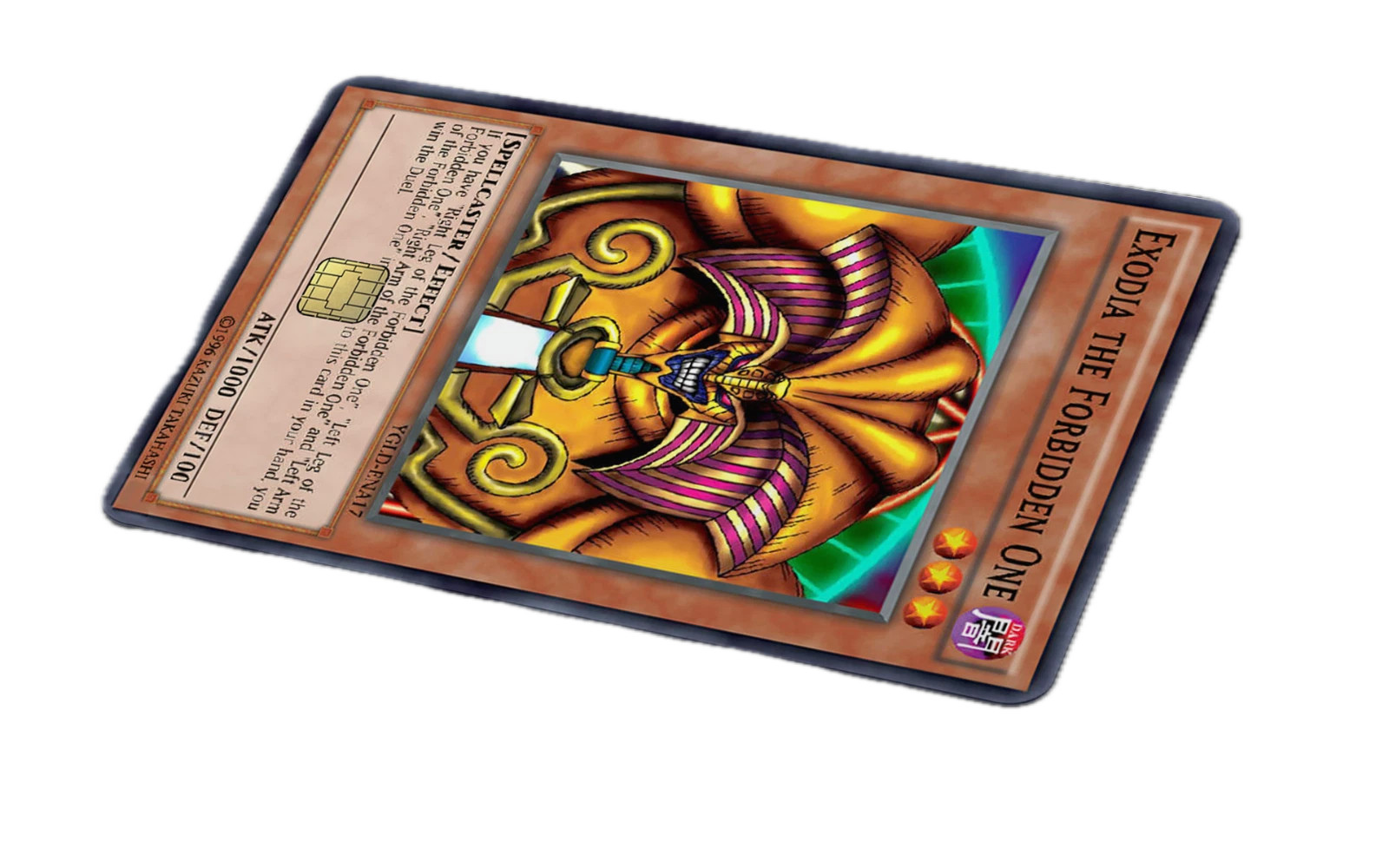 Anime Monster Card Skin for Credit & Debit | TCG Style Sticker | Matte - 6 Pack