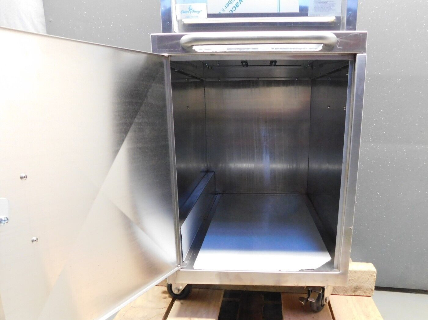 Electro Freeze CS700 Gravity Fed Shake Freezer Milkshake Machine w/ Cart