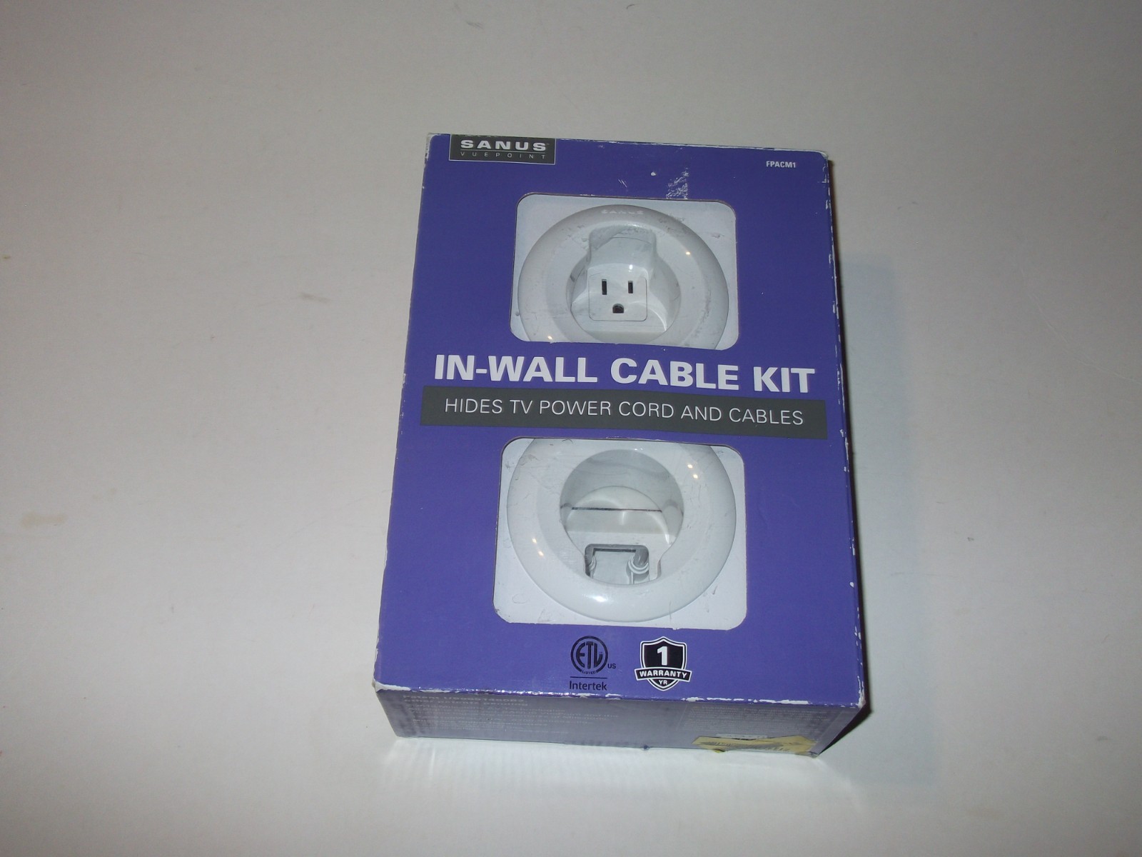 Sanus In-Wall Power & Cabling Kit for Wall Mounted TVs