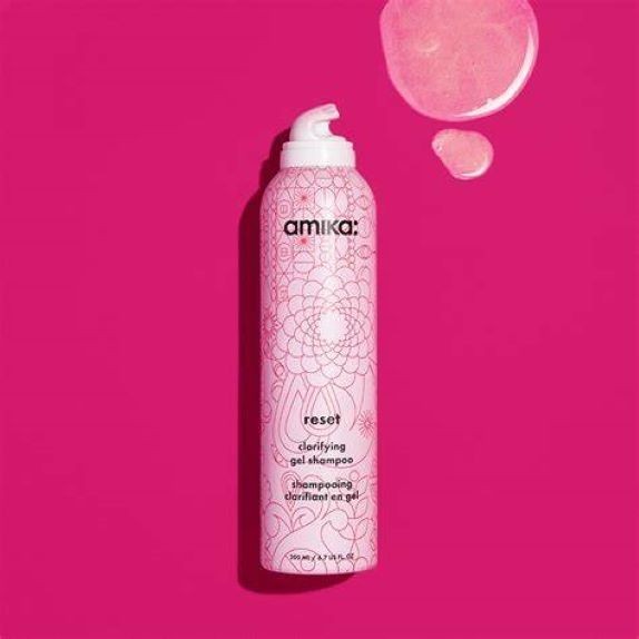 Amika Reset Clarifying Gel Shampoo & Reset Cooling Gel Conditioner 6.7 oz Duo