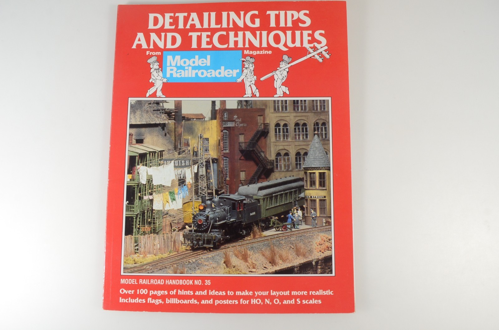 Model Railroadering Book Lot - Getting Started, Benchwork, Detailing, 4x8 Layout