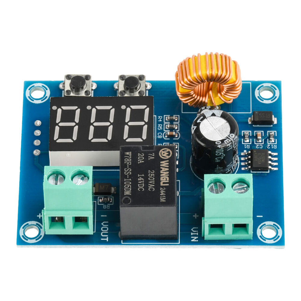 6PCS XH-M609 DC Voltage Protection Module Low Voltage Disconnect Switch Cut off