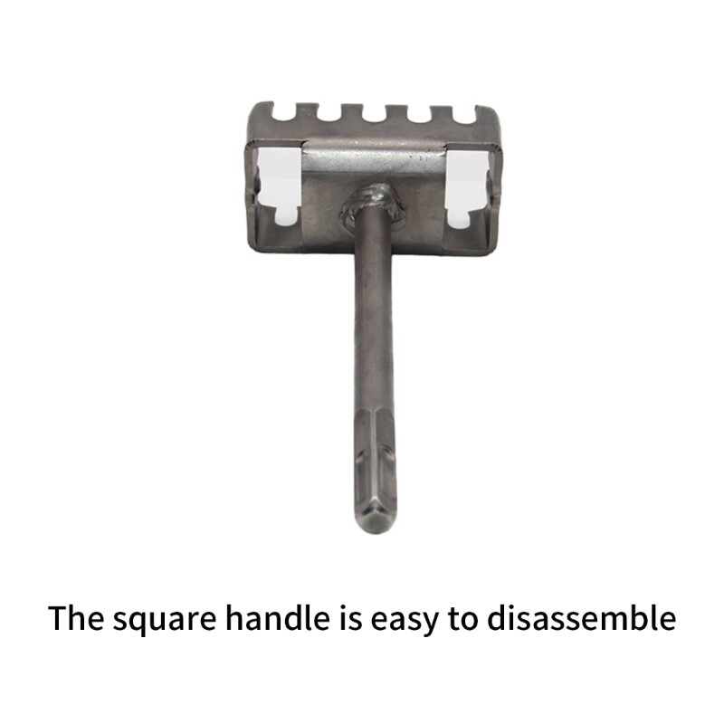 Professional Square Hole Cutter For Wall Mounted Socket Sturdy Alloy Tool
