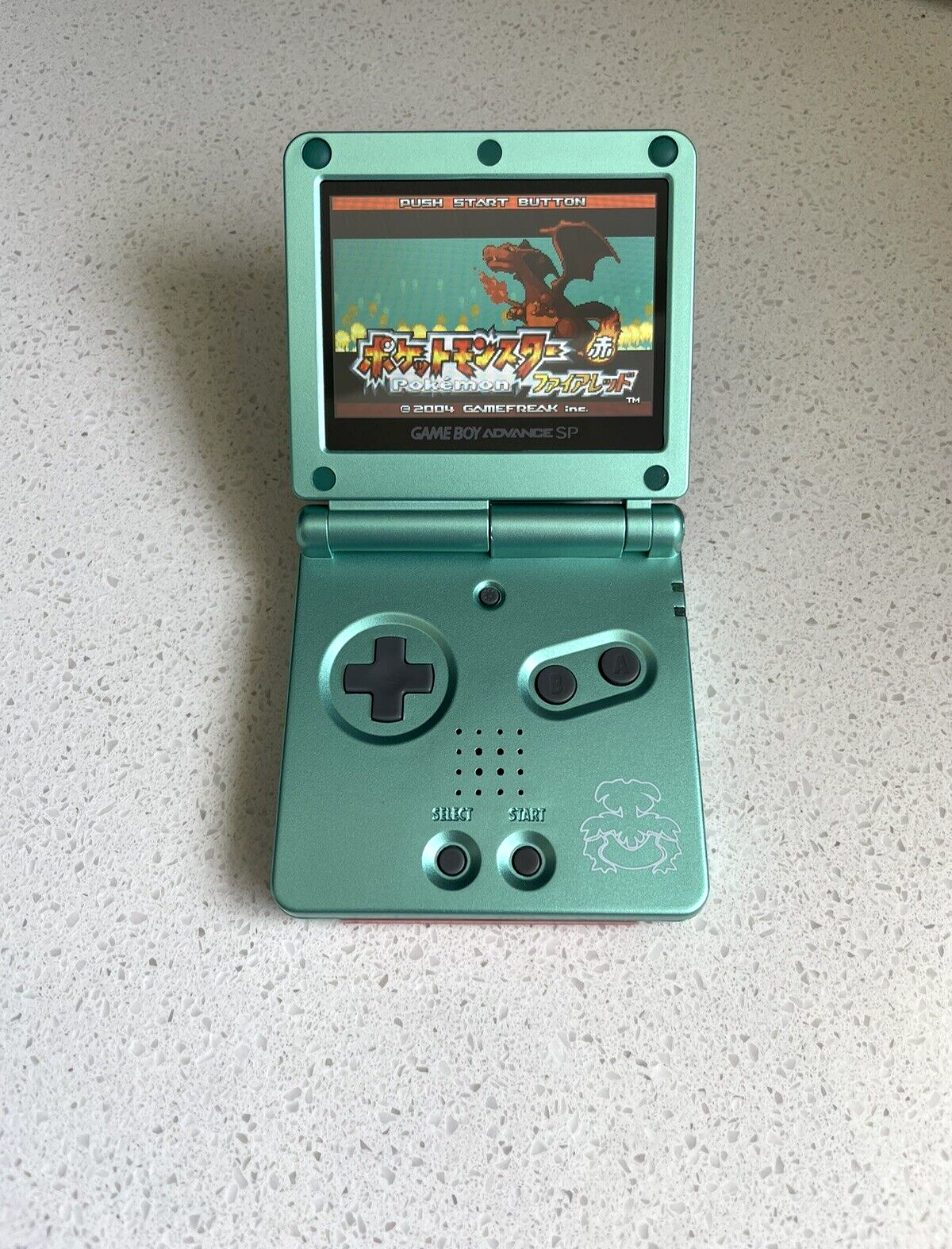Nintendo Gameboy Advance SP GBA IPS V2 Backlit Lcd Console AGS 101 Venusaur