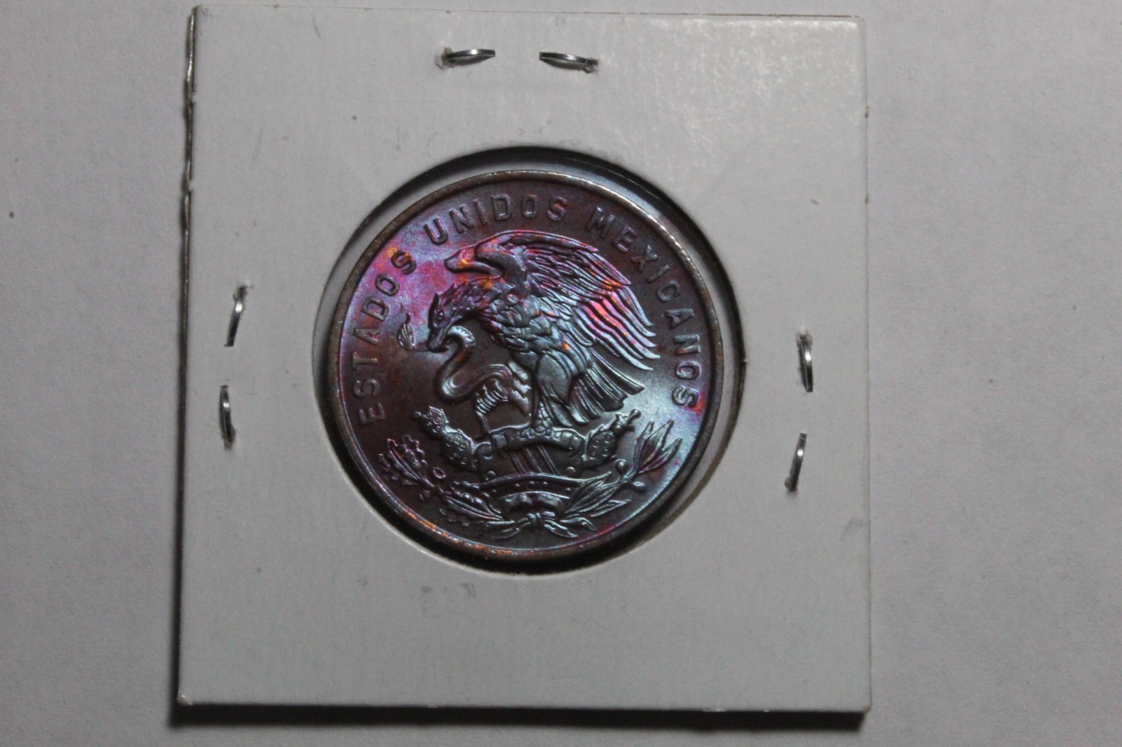 1965 Mexico 20 Centavos Crazy Tone #192