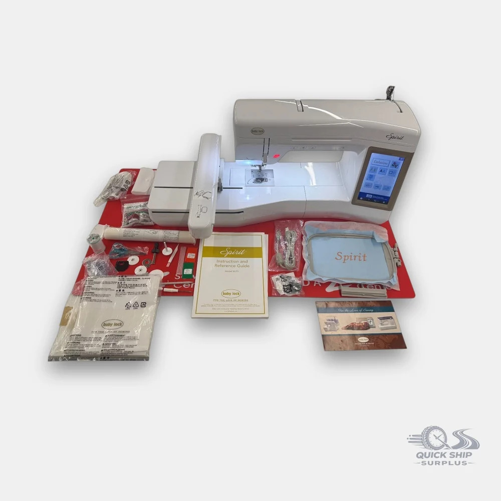 Baby Lock Spirit Embroidery Machine Computerized Portable Sewing Unit w..