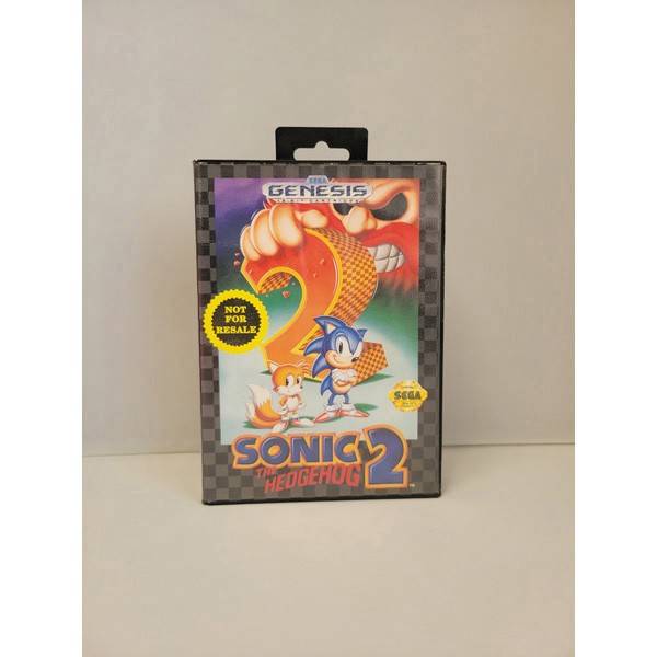 Sonic the Hedgehog 2 Not for Resale Case Only