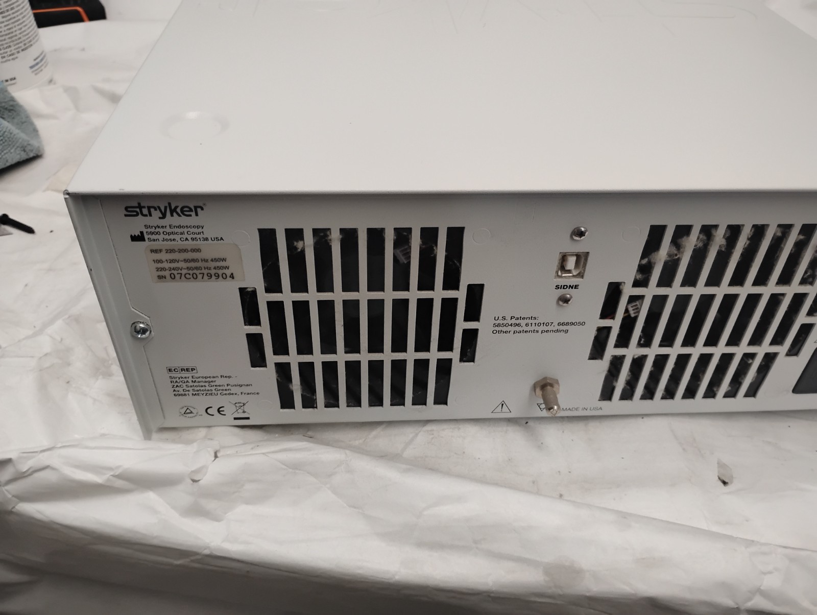 Stryker X8000 Light Source