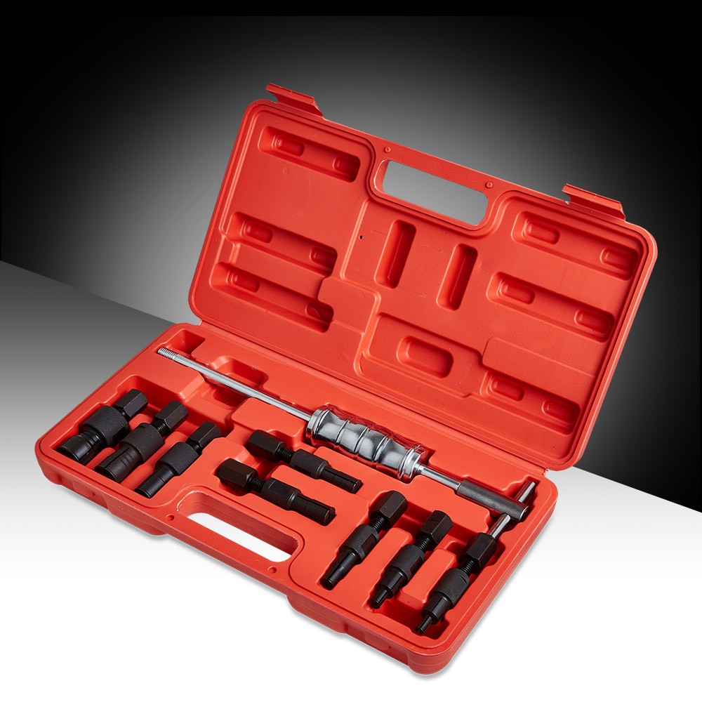 9pc Blind Hole Inner Bearing Puller Set Remover Slide Hammer Internal Kit 8-32mm