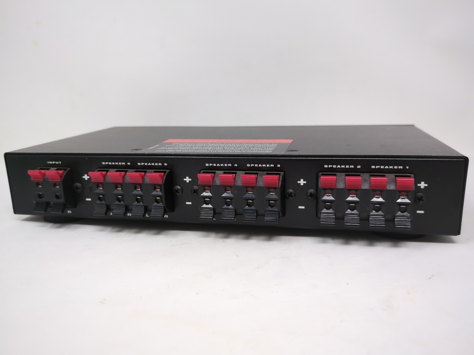 Moderno MS6 6 Pair Stereo Speaker Selector Box i468