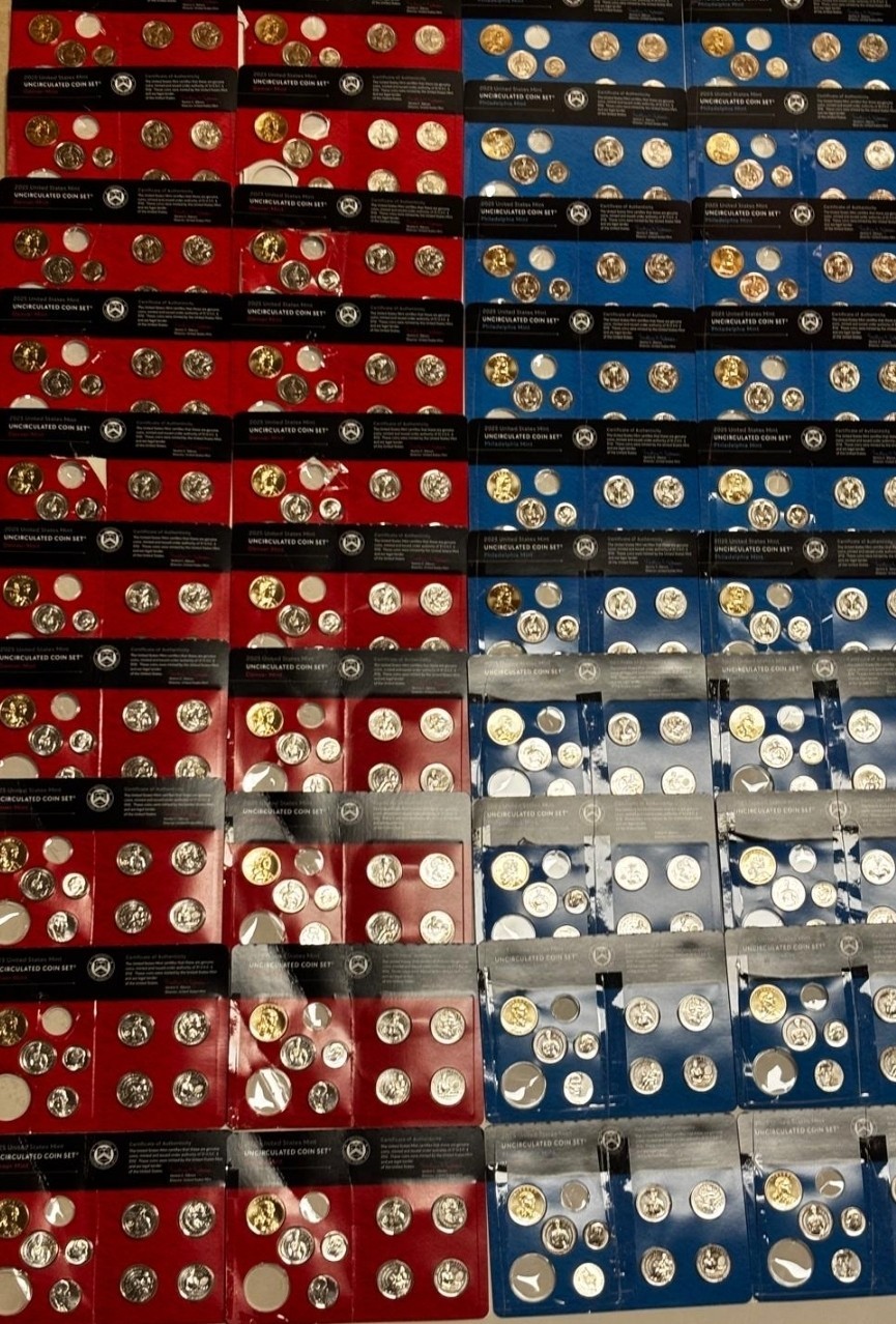 2025 P&D U.S. Mint Uncirculated Coin Set (No Penny & Kennedy) MINT SOLD OUT!