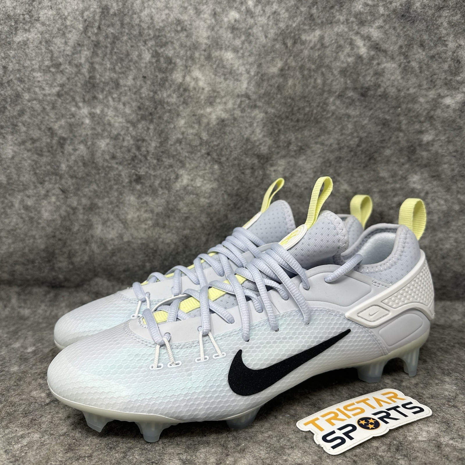 Nike Huarache 9 Elite Lacrosse Cleats Mens Size 9 Football Grey FV6147-001