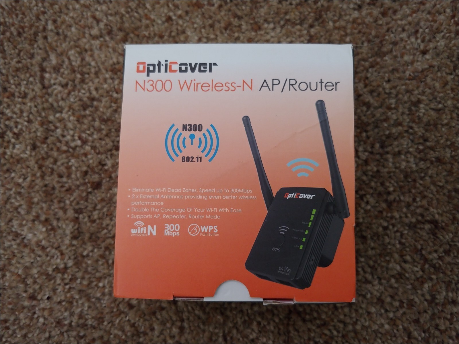 OptiCover N300 Wireless -N AP/Router