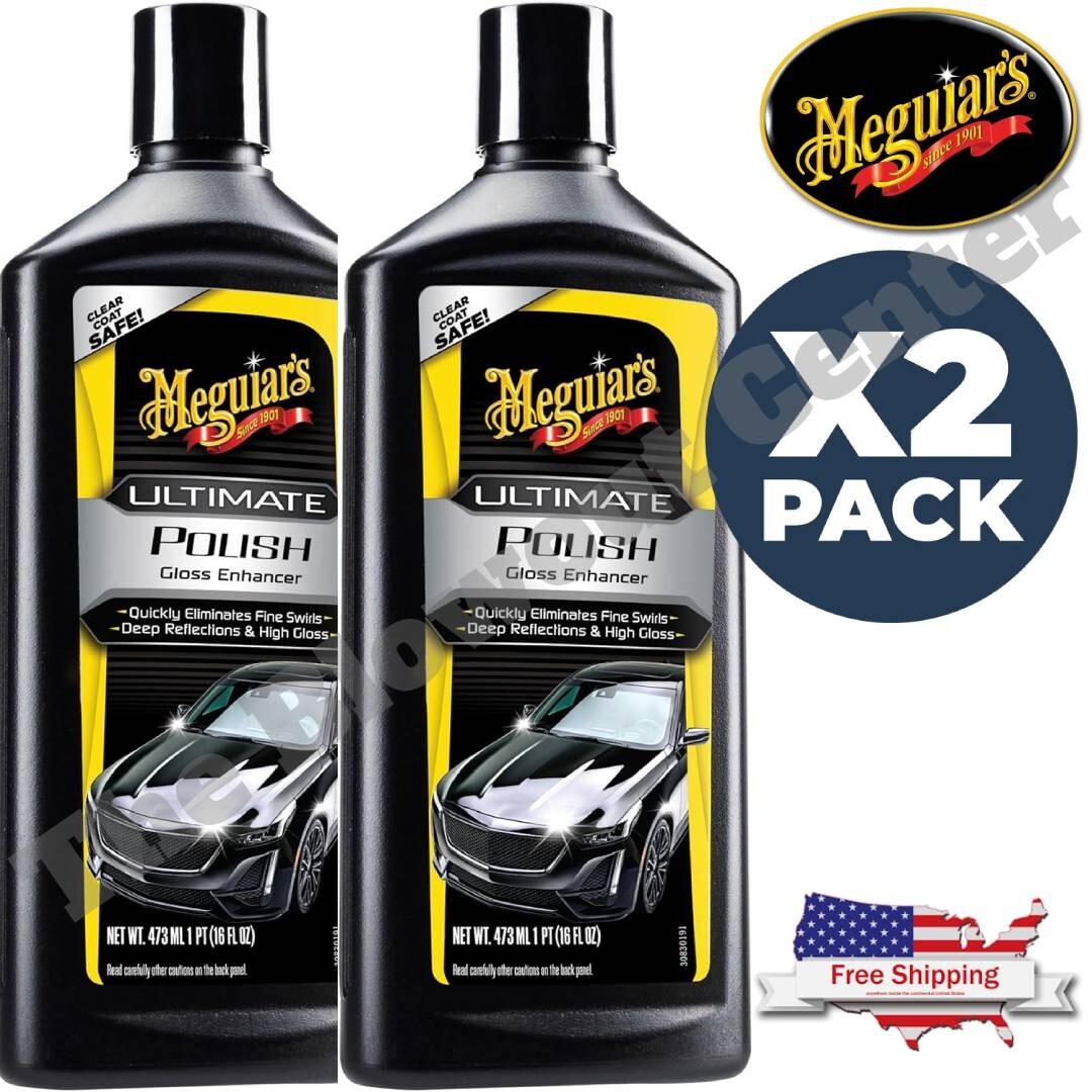 2-PACK Meguiar's Ultimate Polish Gloss Enhancer 16 oz 308301  NEW! FREE SHIPPING