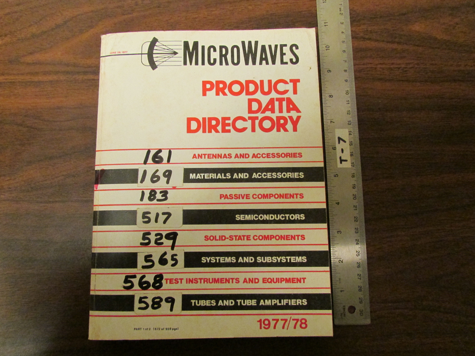 MicroWaves Product Data Directory 1977/78 665 Pages