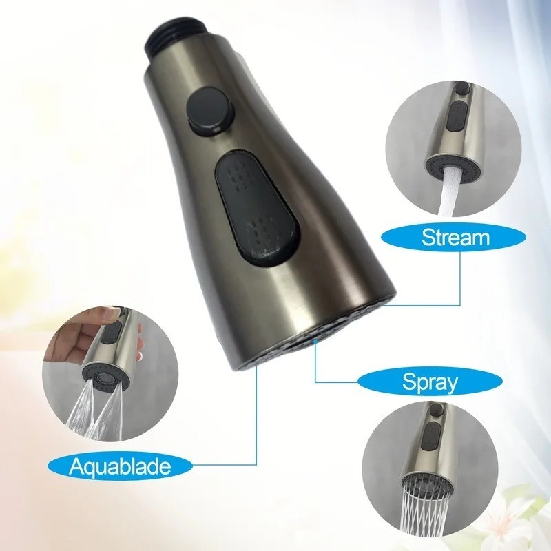 Kitchen Faucet Head Replacement Pull Down Spray Head Sink Faucet Sprayer Nozzle