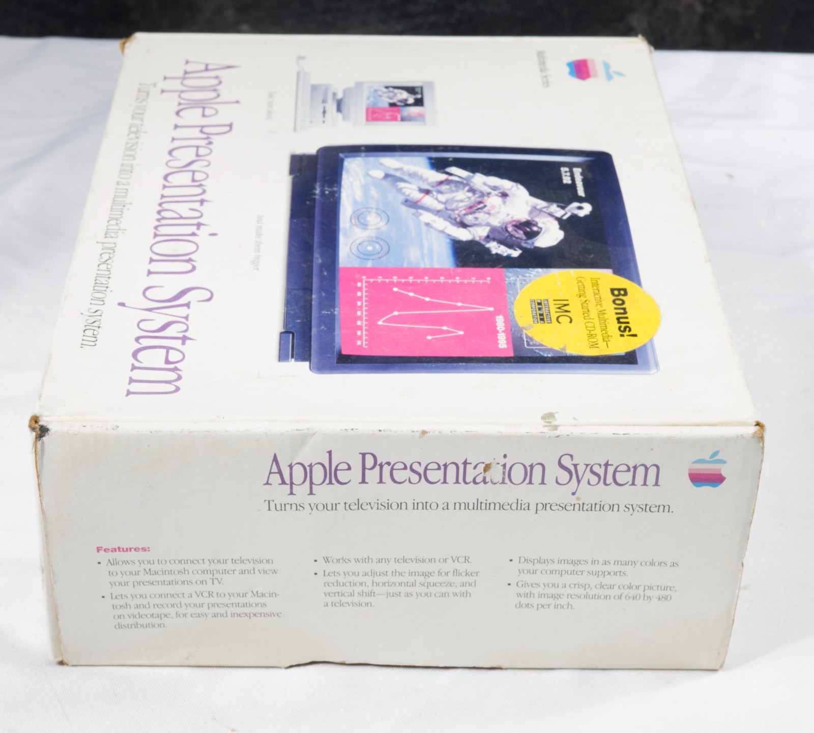 Vintage Apple Presentation System video to S-video composite Focus Enhancments