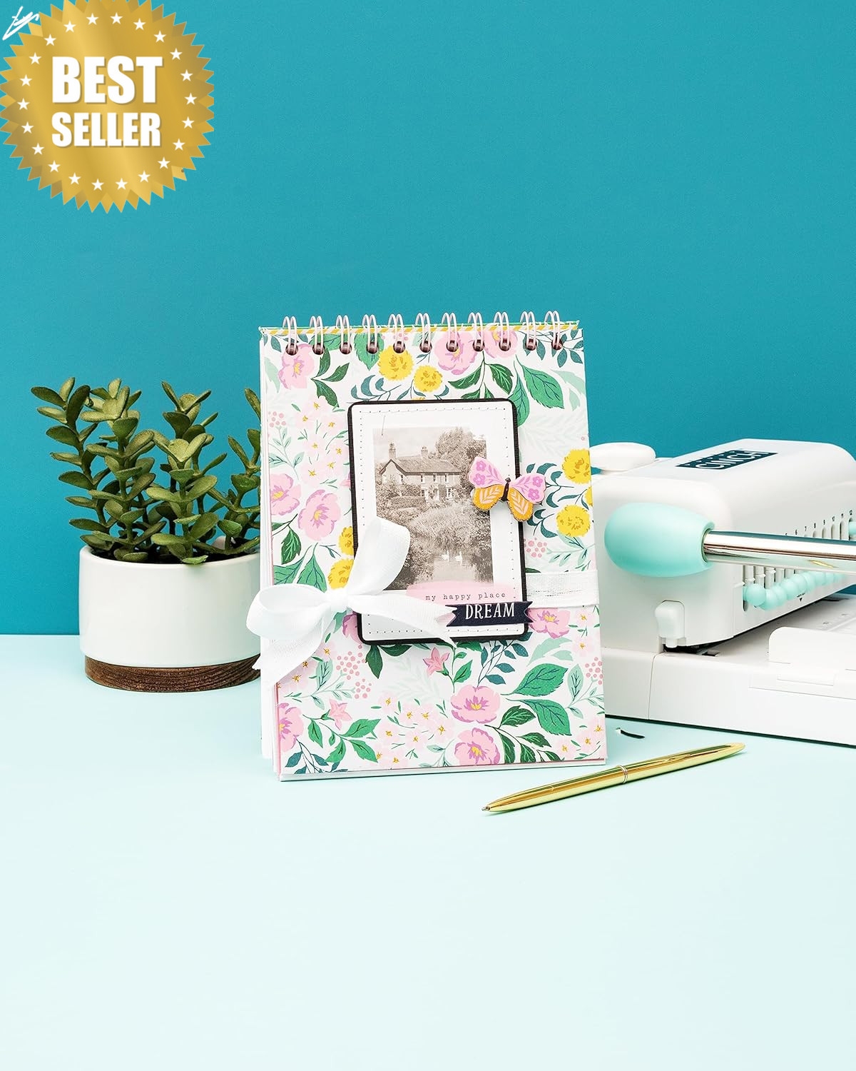 Cinch Book Binding Machine V2 Mint Wire Spiral Binder Scrapbook Planner DIY