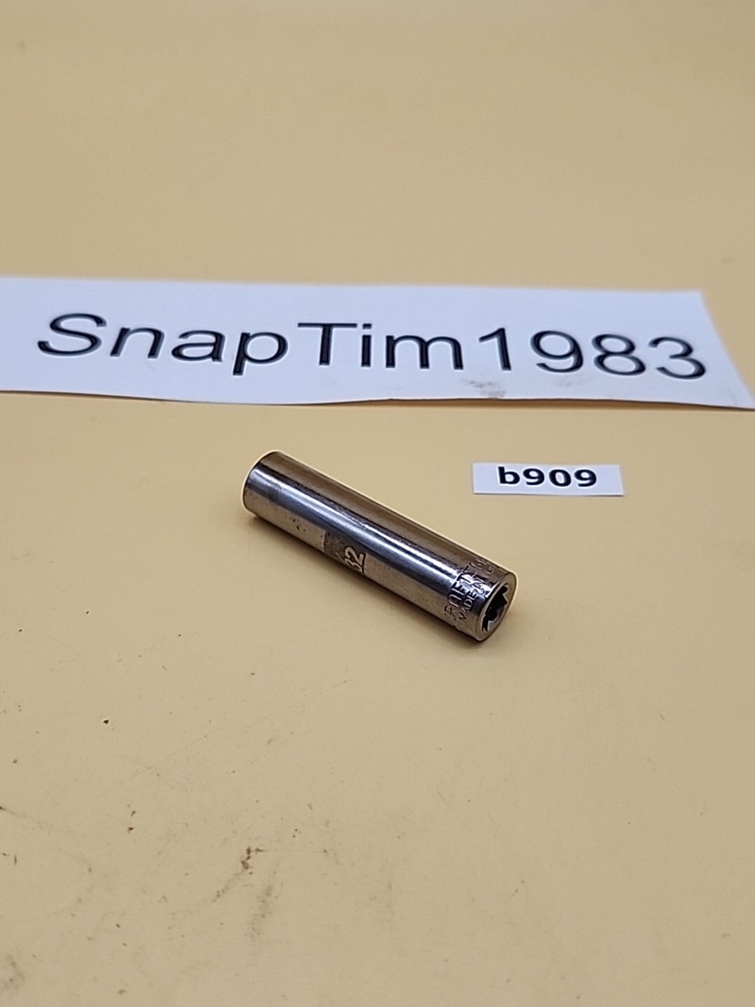 Craftsman Tools 11/32" Socket 3/8" Drive G2D-50615  12Point USA