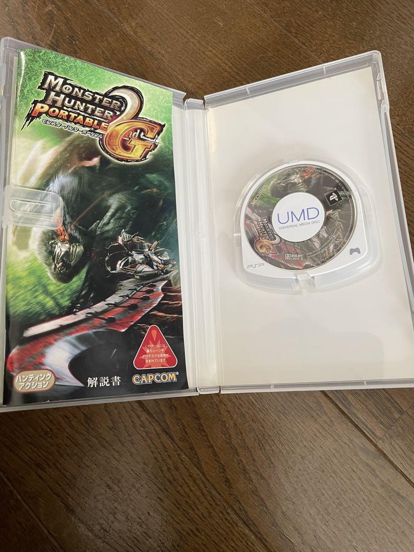 PSP Software Monster Hunter 2ndG Metal Gear Solid Peace Walker