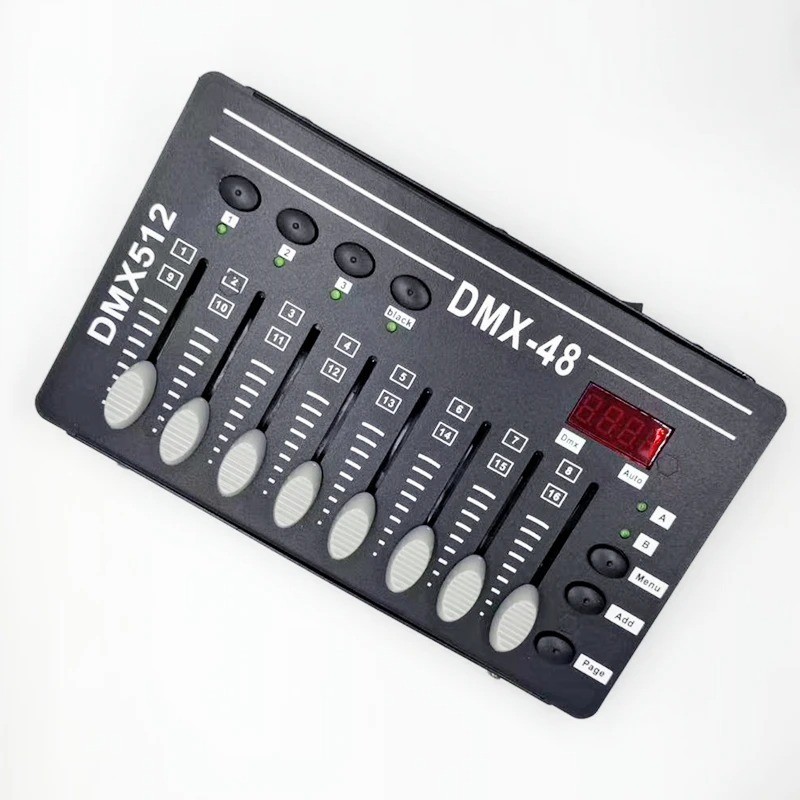 DMX-48 Light Console Controller 8 Channel Mini Stage DMX512 Dimming Board