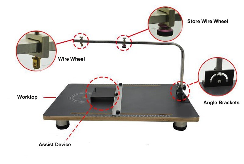 38CMx58CM(15INCHx22.8INCH) Hot Wire Cutter Thremal Vertical Foma Cutting Machine