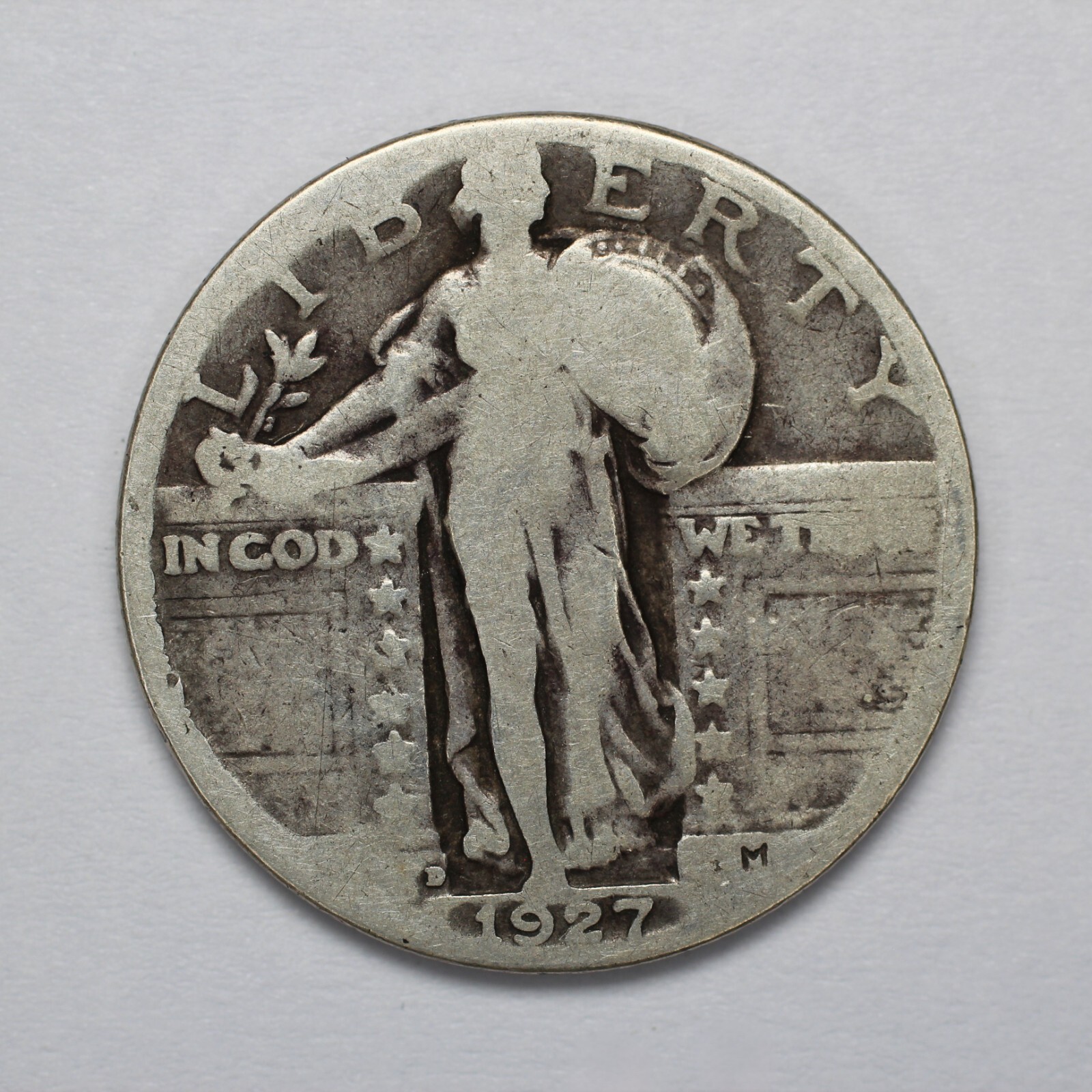 1927 D Standing Liberty Silver Quarter