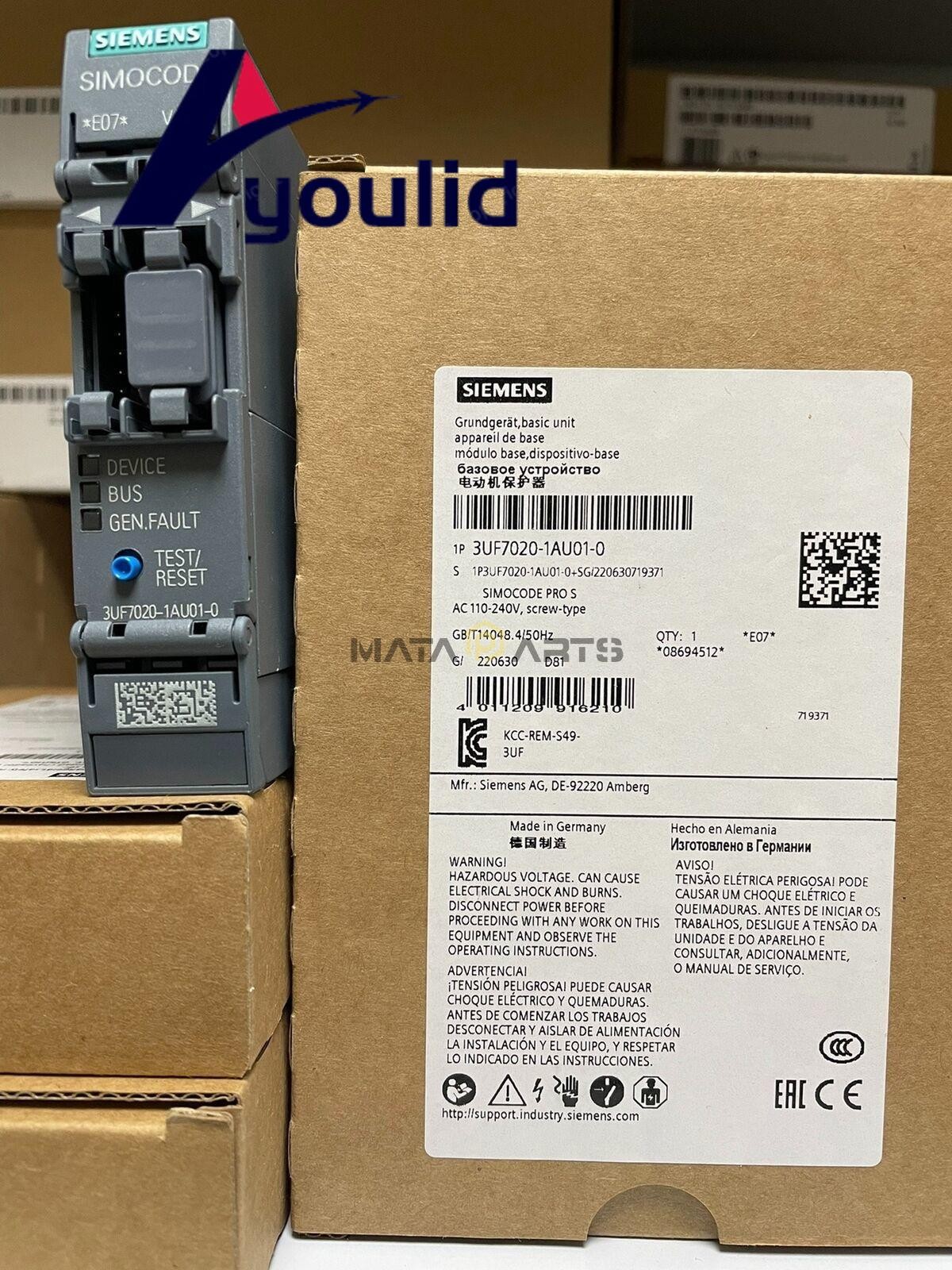 ONE NEW SIEMENS Module 3UF7020-1AU01-0 US Free tax