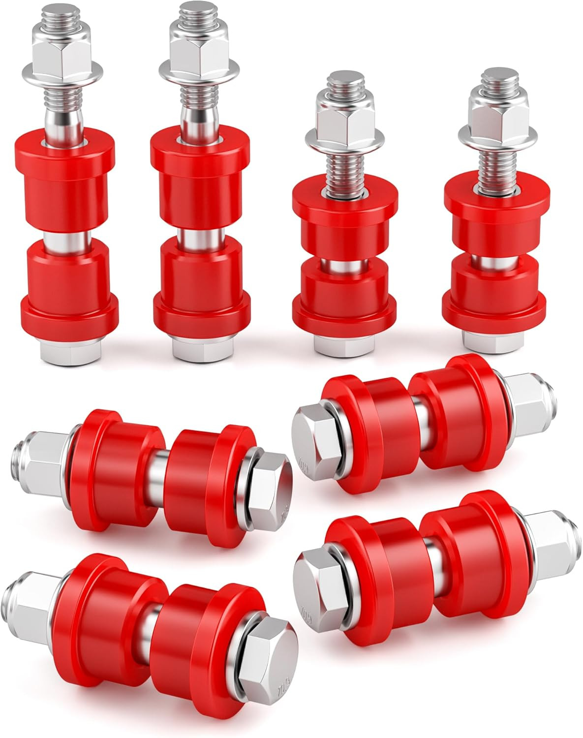 Club Car DS Front Suspension Bushing Kits for Front Upper A-Arm & Lower Leaf Spr