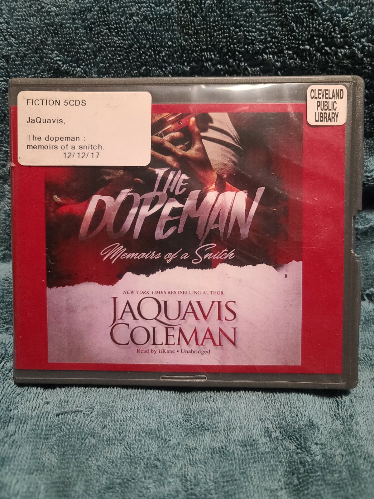 Shelf162H Audiobook~ The dope man - jacquavis Coleman - unabridged