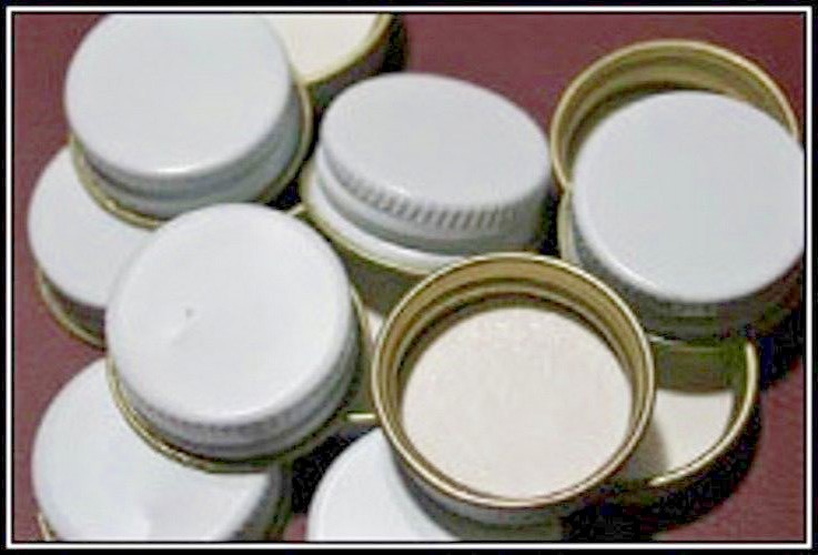 28mm Metal Screw Caps - 144 CT - FAST SHIPPING - SHIPS FROM USA NOT OVERSEAS