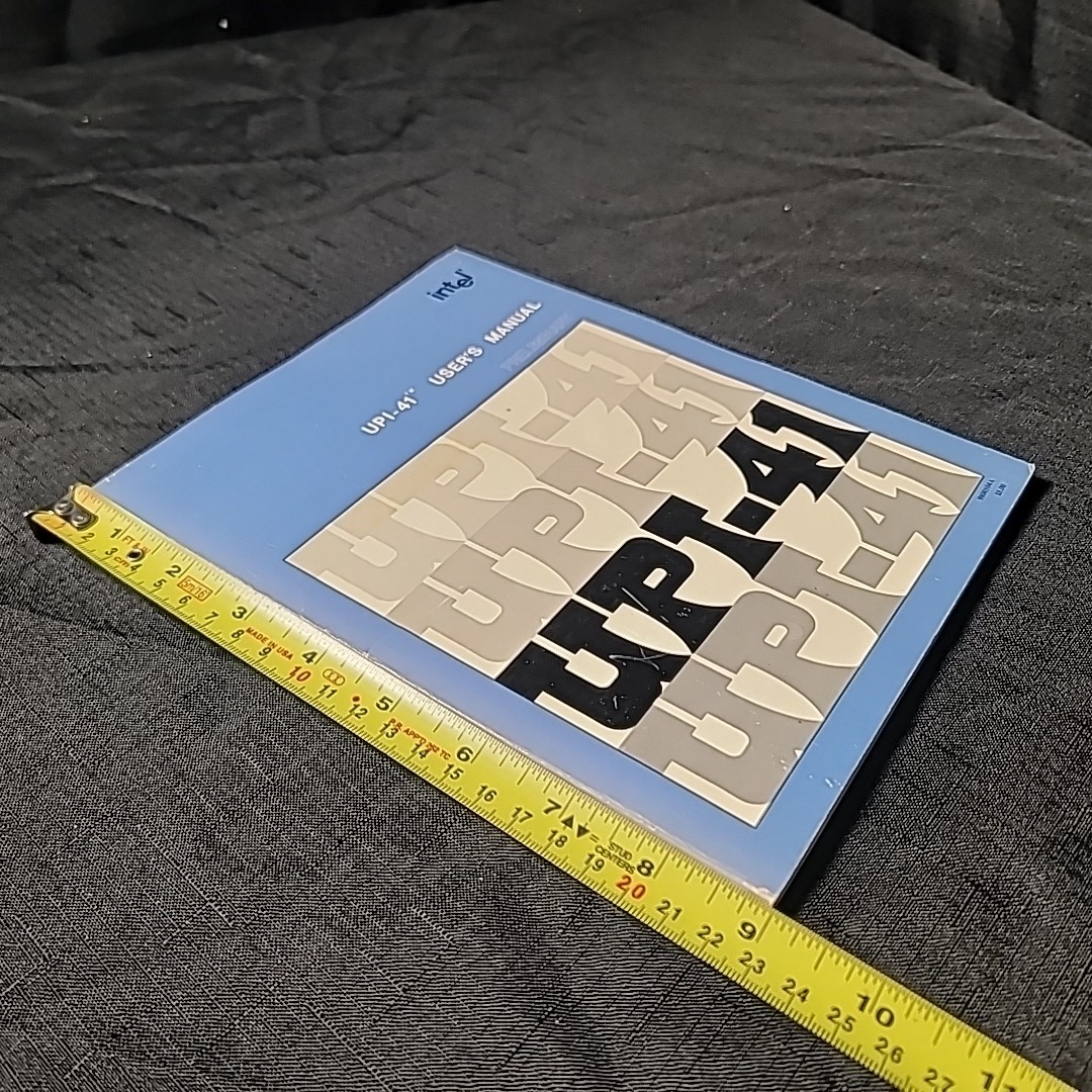 Intel UPI-41 User's Manual 1970s Preliminary Copy Guide Ultra Path Interconnect