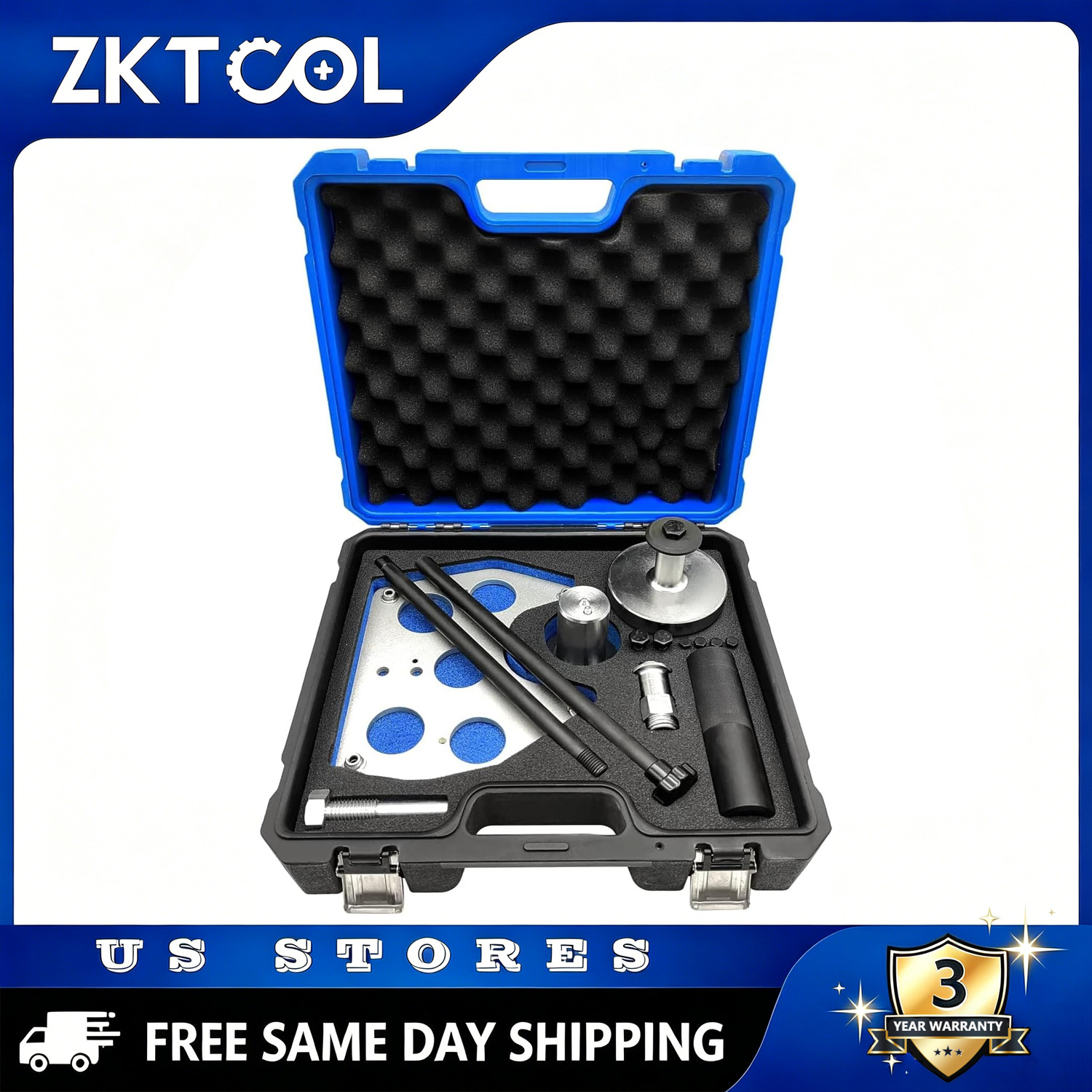 ZKTOOL Balance Shaft Tool Kit for Jaguar Land Rover AJ200 2.0L Diesel Engine