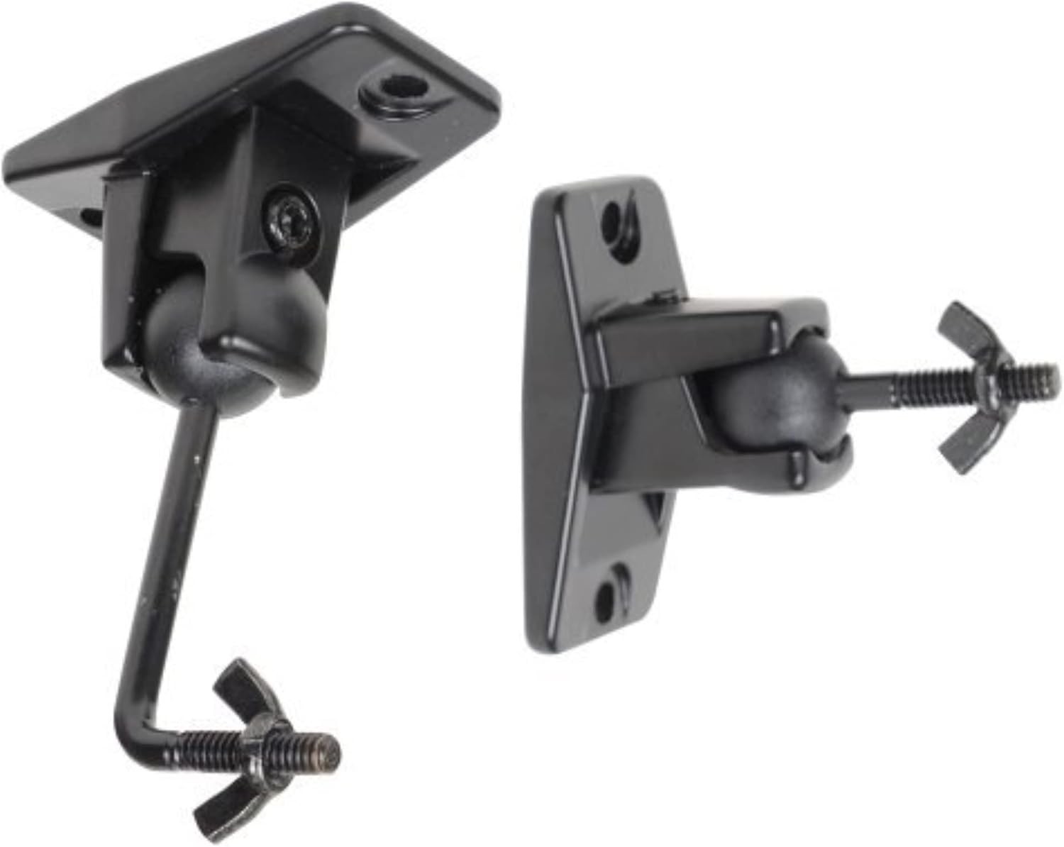 Speaker Wall Ceiling Mount Bracket One Pair for Universal Satellite, Fits Keyhol