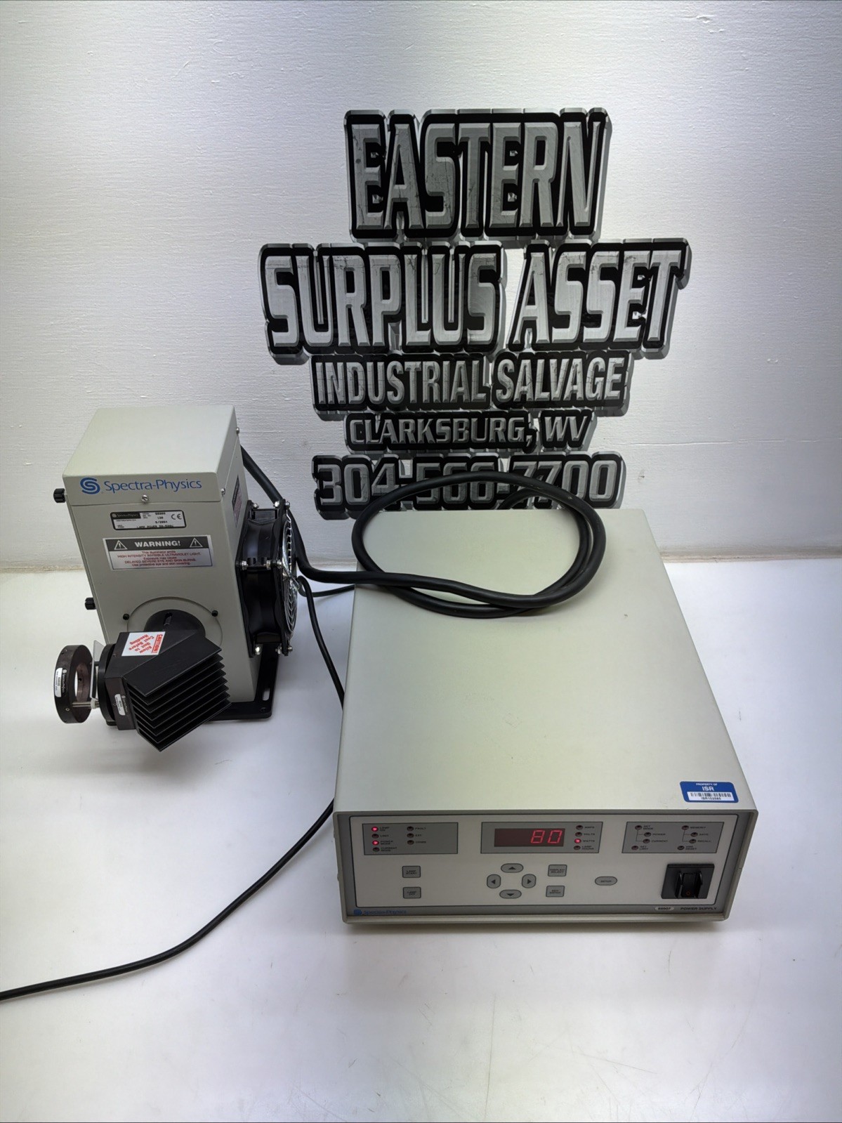 Spectra-Physics 66900 UV Lamp W/ Power Supply 69907