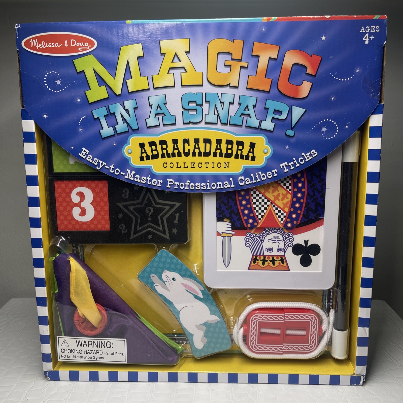 Melissa & Doug Magic in a Snap! Abracadabra Collection Easy to Master Tricks