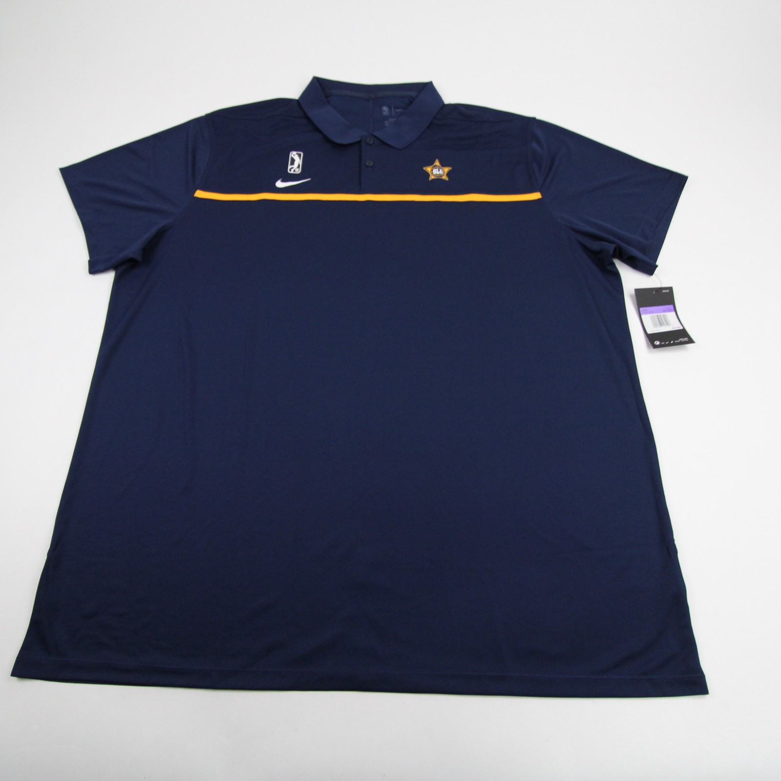 Salt Lake City Stars Nike NBA Authentics Dri-Fit Polo Men's 2XL
