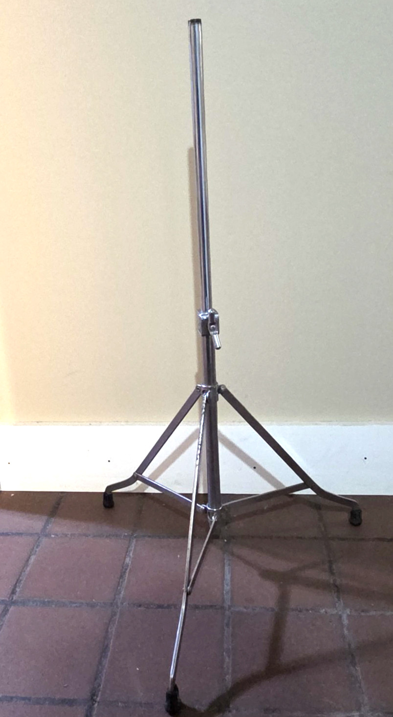 Rogers Straight  Single Brace Cymbal Stand: Base + Extension Rod Only No Top VTG