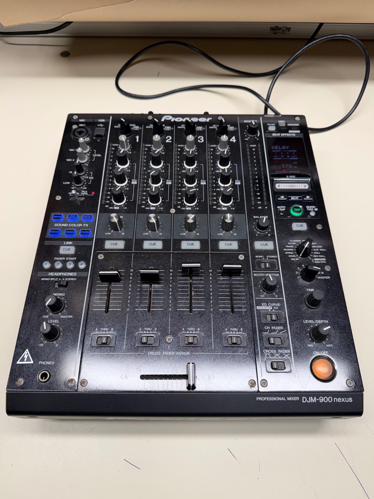 DEFECTIVE PIONEER DJM900NXS DJM900 NEXUS PROFESSIONAL DJ MIXER W POWER C G3D