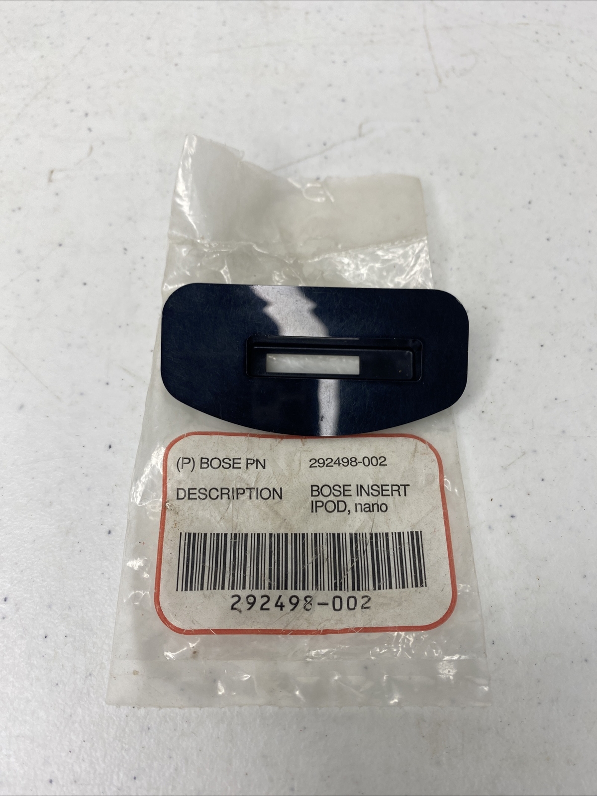 Bose Insert For IPOD Nano Part #292498-002