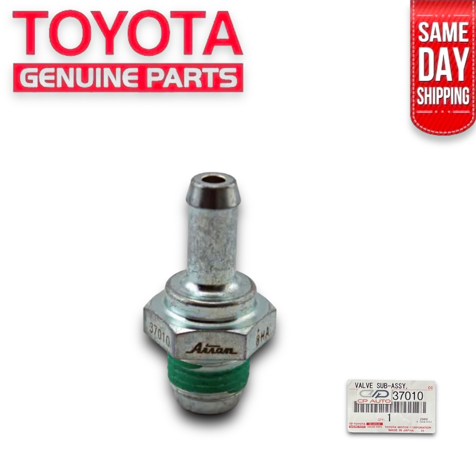 09 - 22 TOYOTA COROLLA 1.8L VENTILATION VALVE PCV VALVE OEM NEW