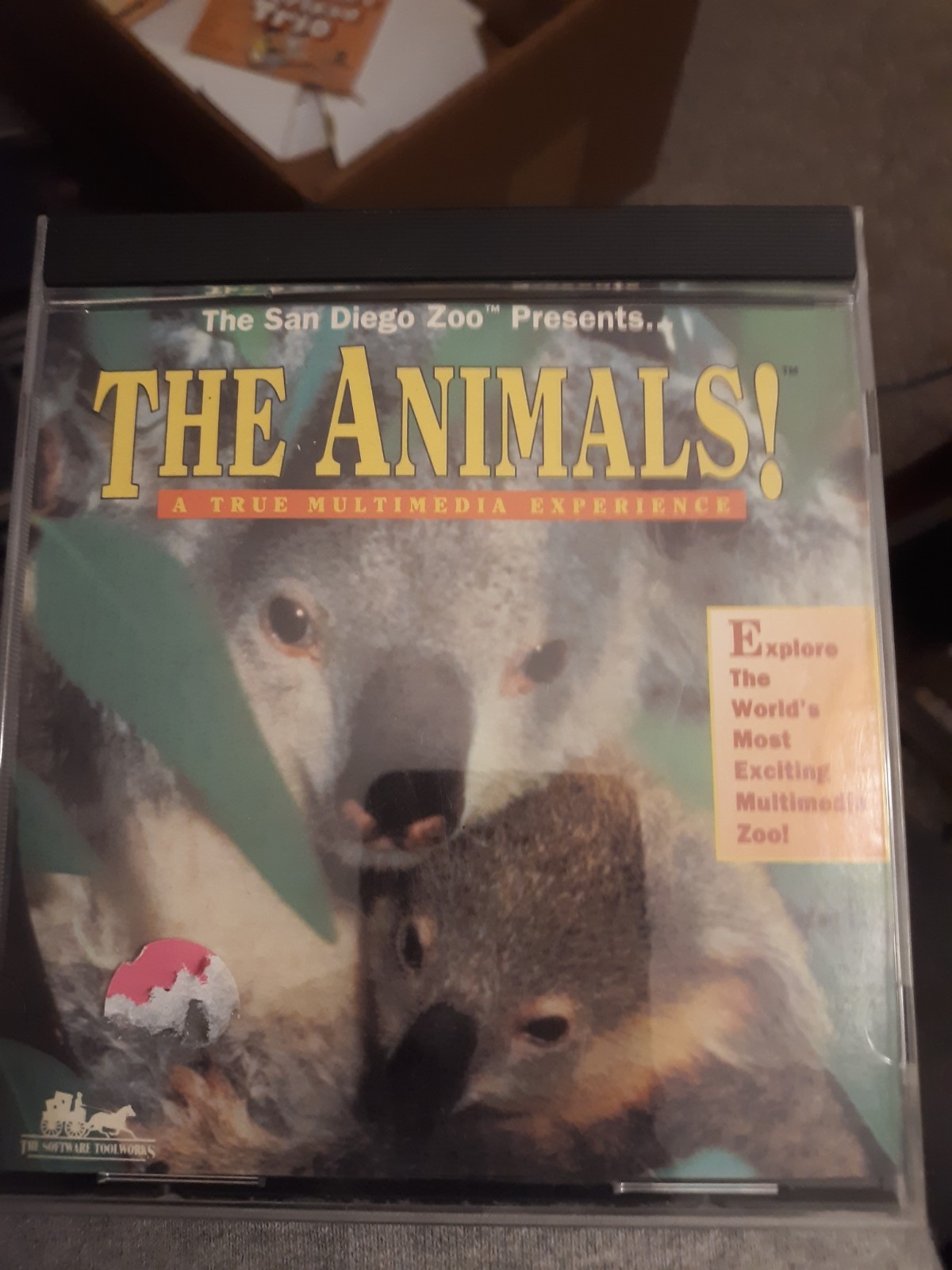 The San Diego Zoo presents The Animals A True Multimedia Experience 1992 CD ROM 