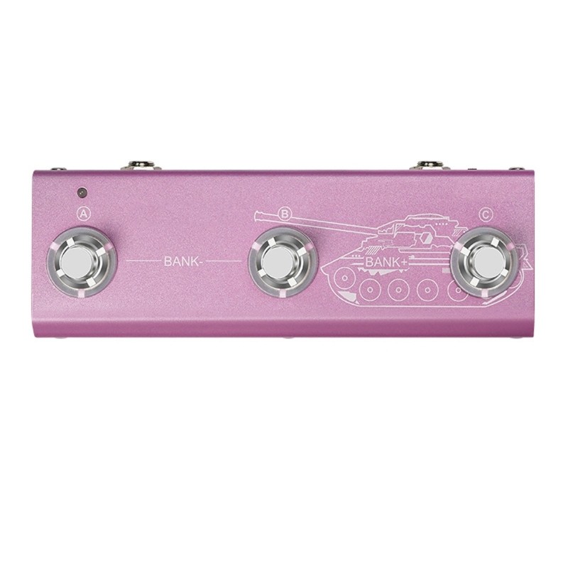Guitar Effects Pedal 6 Modules Noise Reduction Boost Compressor EQ Controls