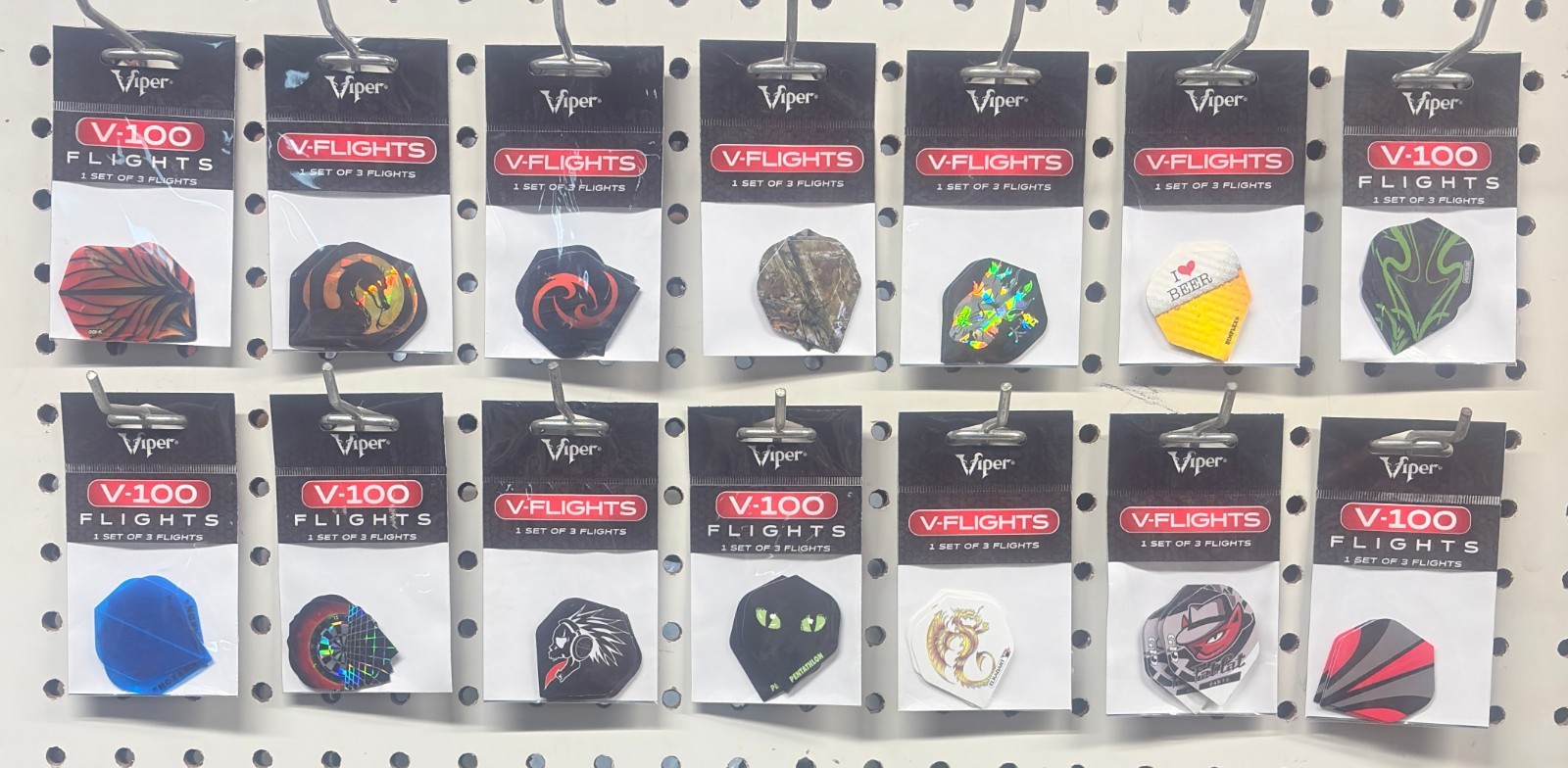 14 Sets Standard Shape Dart Flights-Lot 8