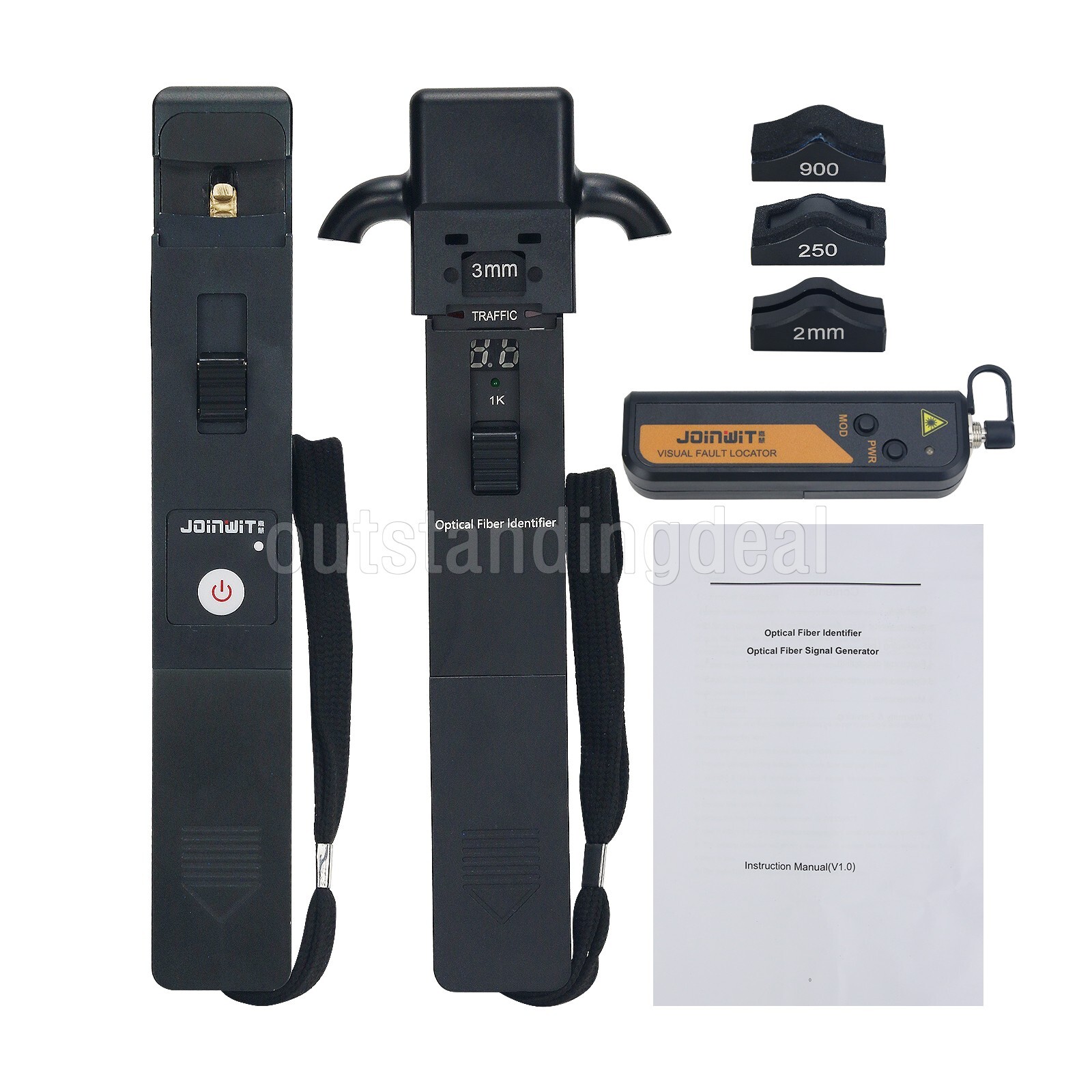 JW3306C/CT Optical Fiber Identifier 800-1700NM Fiber Optic Identifier ot16