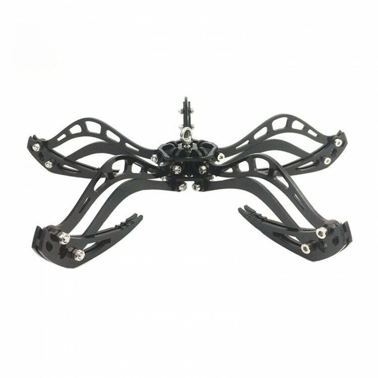 Acrylic Mantis Drone Claw Robot Gripper Hook Grabber Kit Quadcopter Unfinished L