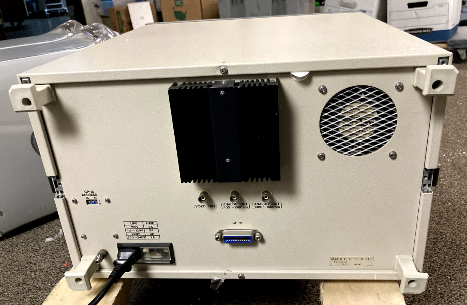 Ando Optical Spectrum Analyzer Model AQ-1425 Parts *READ